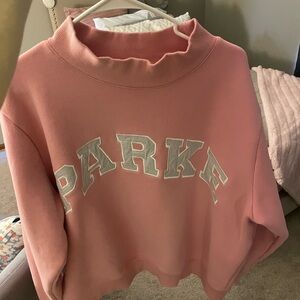 PARKE blush pink mockneck L/XL